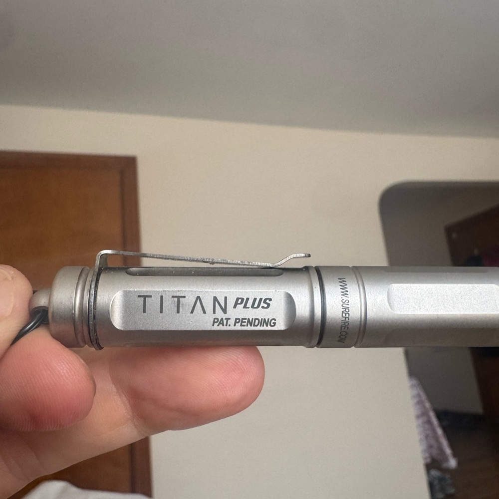 Titan Plus LED Flashlight - Titanium - Picture 2 of 10